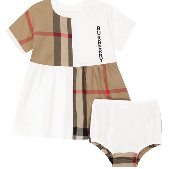 Burberry Dress For Baby Girl Size 12 months . - Picture 2 of 2